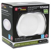 Wholesale - 4" Rec Lighting Kit White Trim (754248) UTILITECH C/P 4, UPC: 022011654201